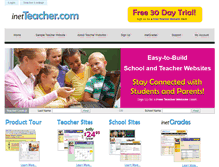 Tablet Screenshot of inetteacher.com